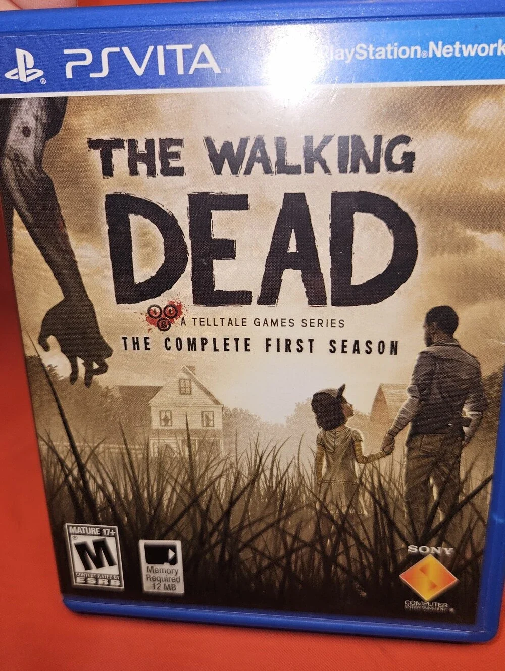 Sony PS Vita The Walking Dead Complete First Season Telltale Games Series EUC